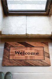 Conceptum Felpudo Legno Multicolor 40 x 60 cm